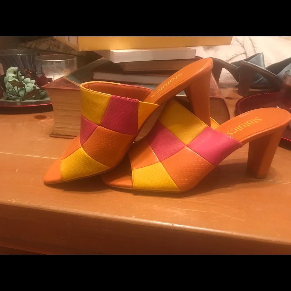 Multi Fun Color Open Toe - Picture 2 of 4